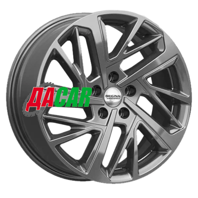 СКАД KL-372 7x17/5x108 ET37 D65,1 графит