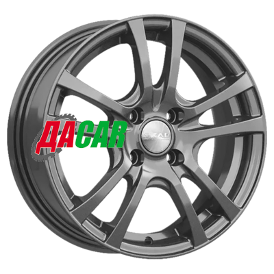 СКАД Дели (КЛ300) 6x15/4x100 ET47 D60,1 Графит
