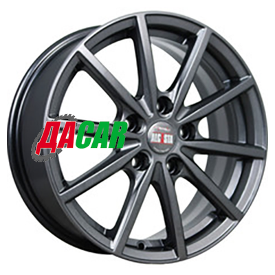 Alcasta M61 7x17/5x108 ET40 D54,1 Graphite
