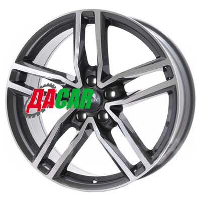Alutec Ikenu 6,5x17/4x100 ET49 D54,1 Graphite front polished