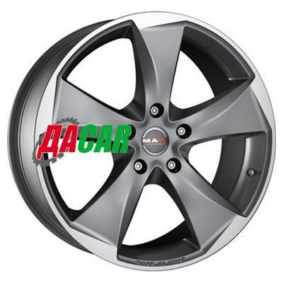 MAK Raptor 5 9x18/5x114,3 ET35 D76 Graphite Mirror Face
