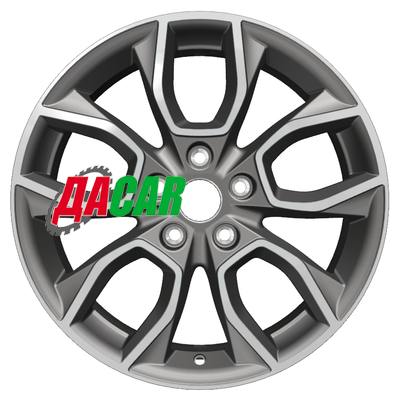 Khomen Wheels KHW1713 (Kodiaq) 7x17/5x112 ET40 D57,1 Gray-FP