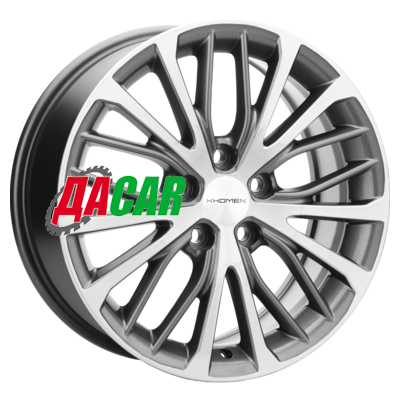 Khomen Wheels KHW1705 (Chery Tiggo) 7x17/5x108 ET40 D60,1 Gray-FP