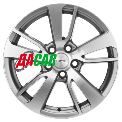 Khomen Wheels KHW1704 (Qashqai) 7x17/5x114,3 ET40 D66,1 Gray-FP
