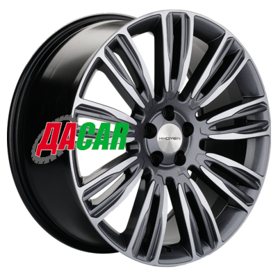 Khomen Wheels KHW2004 (Velar) 8,5x20/5x108 ET45 D63,4 Gray-FP
