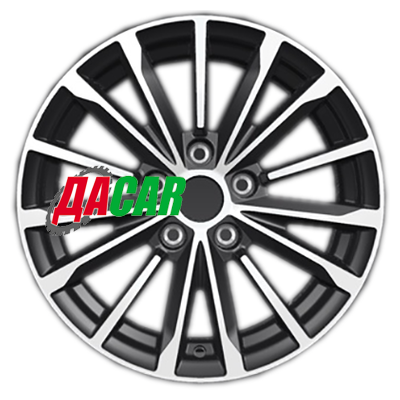 Khomen Wheels KHW1611 (Octavia A7) 6,5x16/5x112 ET46 D57,1 Gray-FP