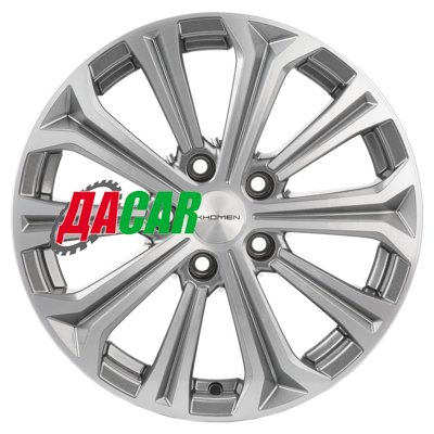 Khomen Wheels KHW1610 (Octavia) 6,5x16/5x112 ET46 D57,1 Gray-FP