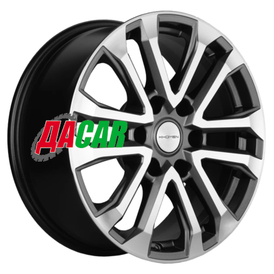 Khomen Wheels KHW1805 (Fortuner/Hilux) 7,5x18/6x139,7 ET30 D106,1 Gray-FP