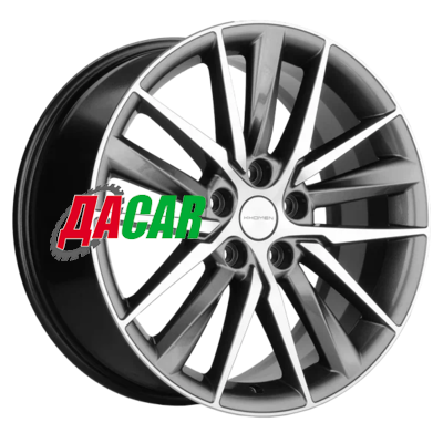 Khomen Wheels KHW1807 (A6/Q5) 8x18/5x112 ET39 D66,6 Gray-FP