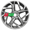 Khomen Wheels KHW1716 (Changan/Geely/Lexus/Toyota) 7x17/5x114,3 ET45 D60,1 Gray-FP