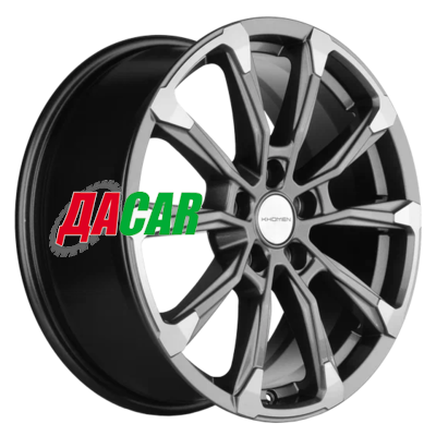 Khomen Wheels KHW1808 (K5/Santafe) 7,5x18/5x114,3 ET50 D67,1 Gray-FP