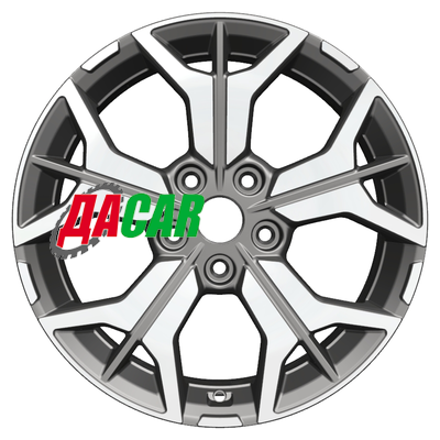 Khomen Wheels KHW1715 (Tiguan) 7x17/5x112 ET40 D57,1 Gray-FP