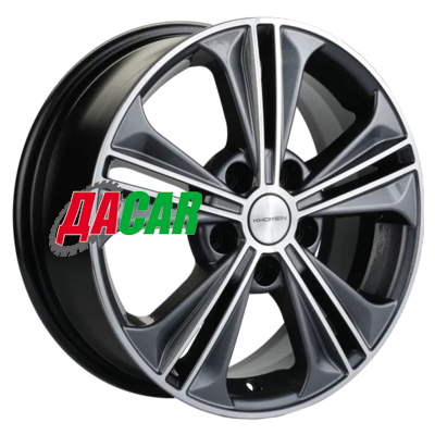 Khomen Wheels KHW1603 (Creta/Seltos) 6x16/5x114,3 ET43 D67,1 Gray-FP