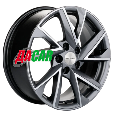 Khomen Wheels KHW1714 (Chery tiggo 7pro) 7x17/5x108 ET40 D60,1 Gray-FP