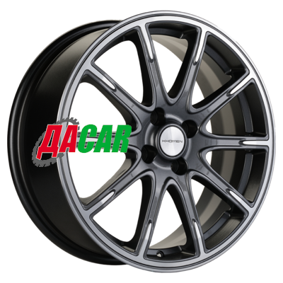 Khomen Wheels KHW1707 (XRay) 6,5x17/4x100 ET41 D60,1 Gray-FP