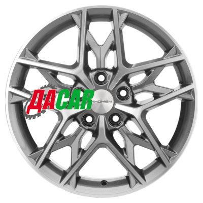 Khomen Wheels KHW1709 (Camry) 7x17/5x114,3 ET45 D60,1 Gray-FP