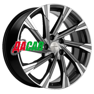 Khomen Wheels KHW1901 (NX) 7,5x19/5x114,3 ET39 D60,1 Gray-FP