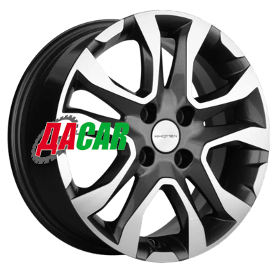 Khomen Wheels KHW1503 (Lada Granta) 6x15/4x98 ET36 D58,5 Gray-FP