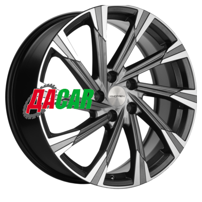 Khomen Wheels KHW1901 (Exeed VX/TXL/LX) 7,5x19/5x108 ET36 D65,1 Gray-FP