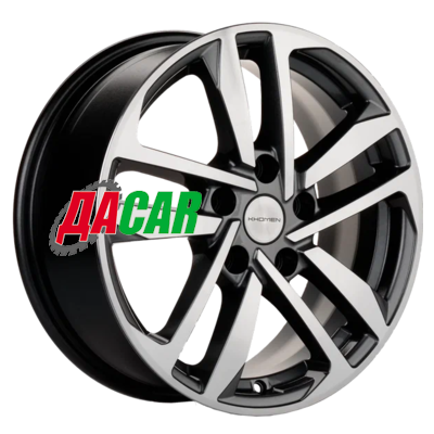 Khomen Wheels KHW1612 (Polo) 6,5x16/5x100 ET39 D57,1 Gray-FP