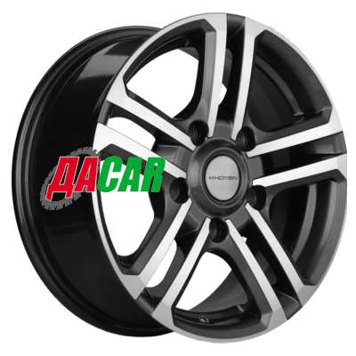Khomen Wheels KHW1602 (Niva 4x4) 6,5x16/5x139,7 ET40 D98,5 Gray-FP