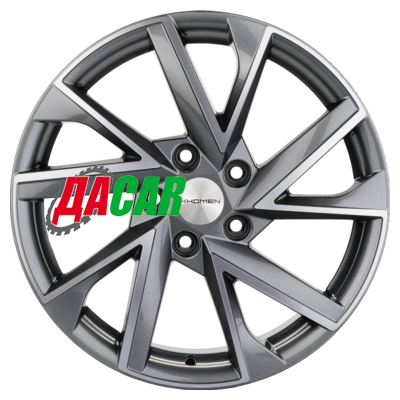Khomen Wheels KHW1714 (X-Trail) 7x17/5x114,3 ET45 D67,1 Gray-FP