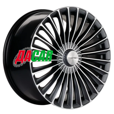 Khomen Wheels KHW2008 (S-class Rear) 9,5x20/5x112 ET38 D66,6 Gray-FP Matt