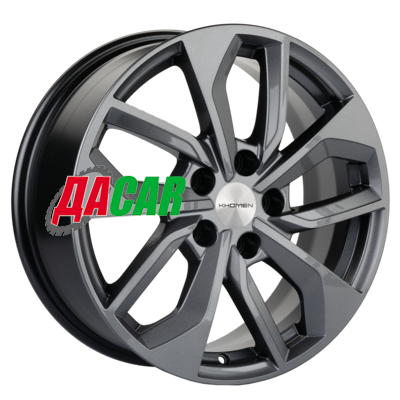 Khomen Wheels KHW1703 (Teana/X-trail) 7x17/5x114,3 ET45 D66,1 Gray