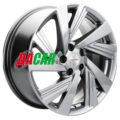 Khomen Wheels KHW1801 (Chery Tiggo) 7,5x18/5x108 ET40 D60,1 Gray