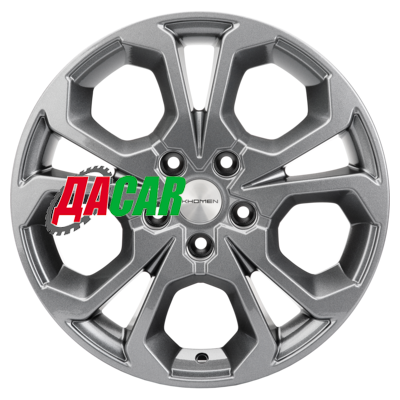 Khomen Wheels KHW1711 (Arkana/Kaptur) 6,5x17/5x114,3 ET50 D66,1 Gray