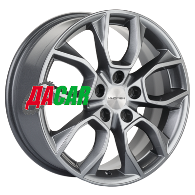 Khomen Wheels KHW1713 (Karoq) 7x17/5x112 ET45 D57,1 Gray