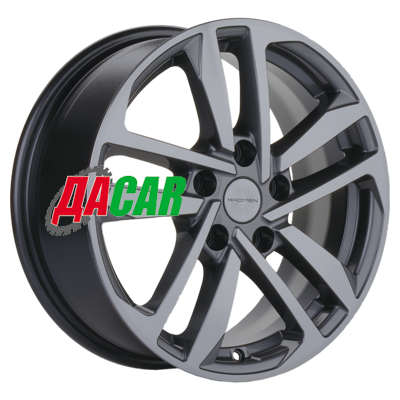 Khomen Wheels KHW1612 (Elantra/Ceed/Cerato/i30) 6,5x16/5x114,3 ET50 D67,1 Gray