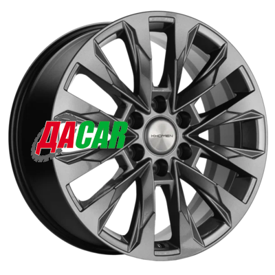 Khomen Wheels KHW2010 (Chevrolet Tahoe) 8x20/6x139,7 ET28 D78,1 Gray
