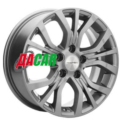 Khomen Wheels KHW1608 (Alphard) 6,5x16/5x114,3 ET38 D60,1 Gray