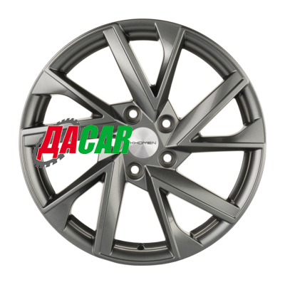 Khomen Wheels KHW1714 (Audi A4) 7x17/5x112 ET49 D66,6 Gray