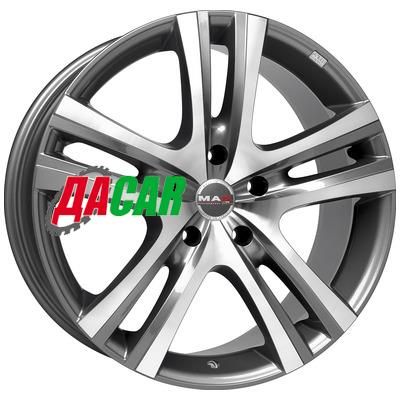 MAK Aria 7,5x17/6x139,7 ET30 D106,1 Gunmetal Mirror Face