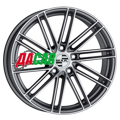 MAK Leipzig 9x20/5x130 ET50 D71,6 Gunmetal Mirror Face