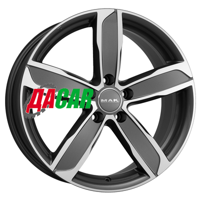 MAK Stadt W 7,5x16/5x112 ET28 D66,45 Gunmetal Mirror Face