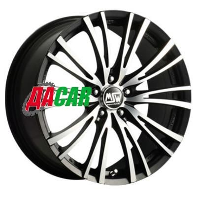 MSW 20/5 8x17/5x112 ET35 D73,1 Matt Black Full Polished