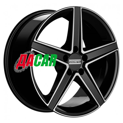 Fondmetal Ioke 8x18/5x112 ET38 D66,5 Matt Black Machined