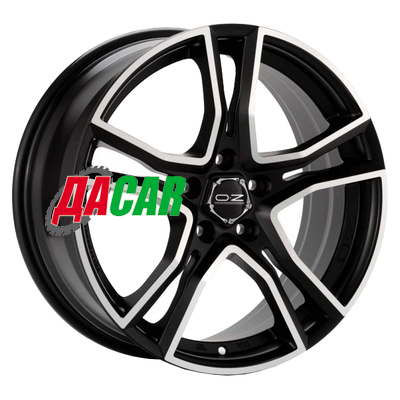 OZ Adrenalina 8x17/5x112 ET35 D75 Matt Black + Diamond Cut