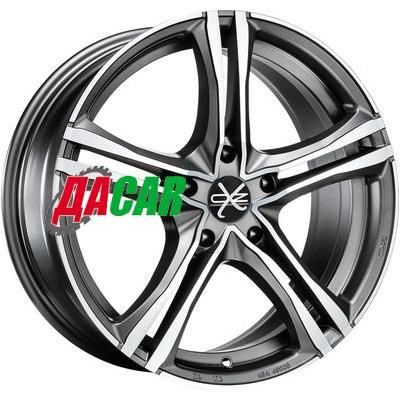 OZ X5B 8x18/5x120 ET29 D79 Matt Graphite Diamond Cut