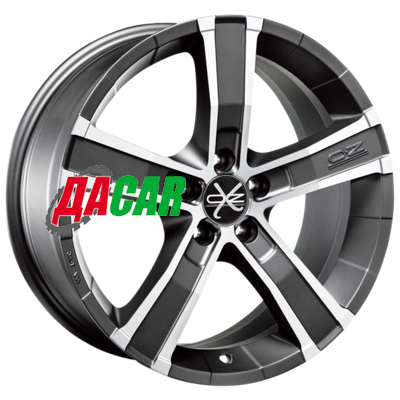 OZ Sahara 5 8x18/5x114,3 ET35 D79 Matt Graphite Diamond Cut