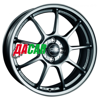 OZ Alleggerita HLT 8x17/5x108 ET55 D75 Matt Graphite Silver