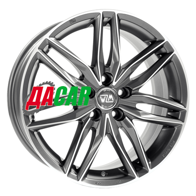 MSW 24 9x19/5x112 ET45 D73,1 Matt GunMetal Full Polished