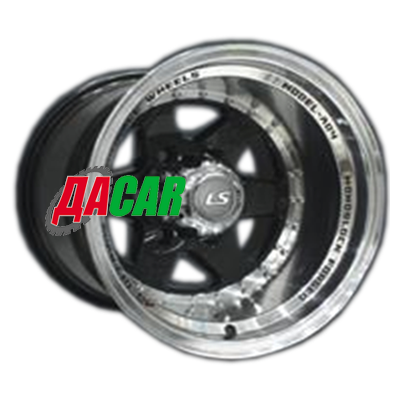 LS 879 8x16/6x139,7 ET-10 D106,1 MBF (конус, Колпак+лого)