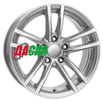 Rial X10 7,5x17/5x120 ET43 D72,6 Polar Silver