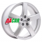 Alutec Freeze 7,5x19/5x108 ET50 D63,4 Polar Silver