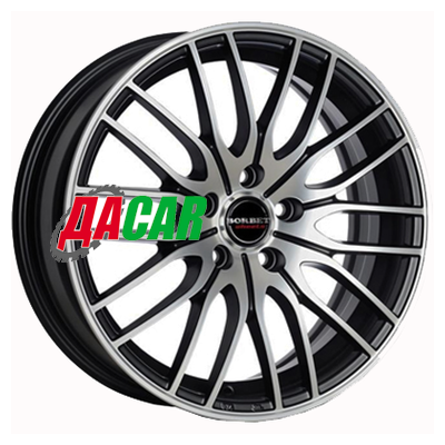 Borbet CW4/5 7,5x19/5x112 ET51 D57,1 Matt Black Polished