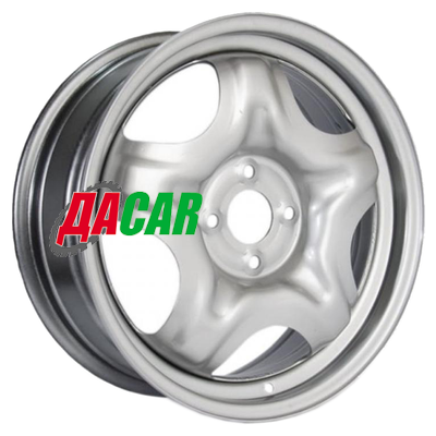 ТЗСК Hyundai Solaris, Kia Rio 6x15/4x100 ET48 D54,1 серебро